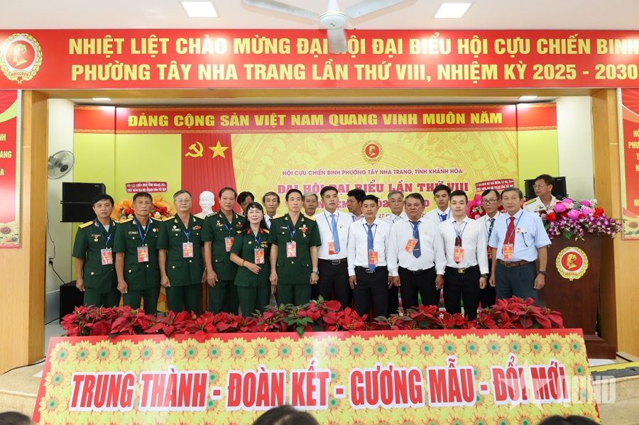 Hội Cựu chiến binh phường Tây Nha Trang: Tích cực tham gia xây dựng hệ thống chính trị cơ sở vững mạnh